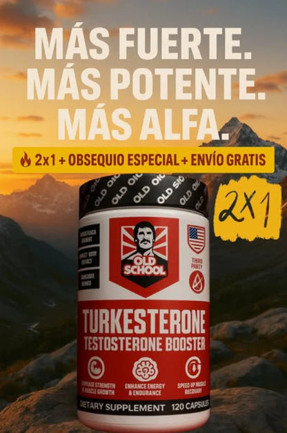 TURKESTERONE OFERTA PAGA 1 Y LLÉVA 2 🐺🔥