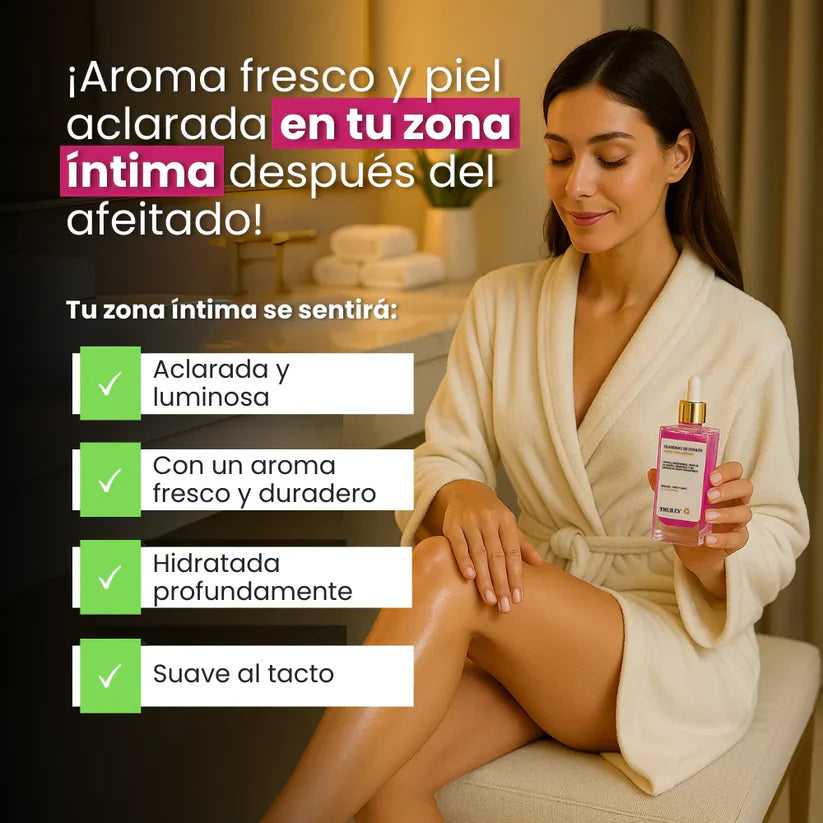 Aceite Truly Soft ~ Aclarante Zona Intima OFERTA 2X1 💖