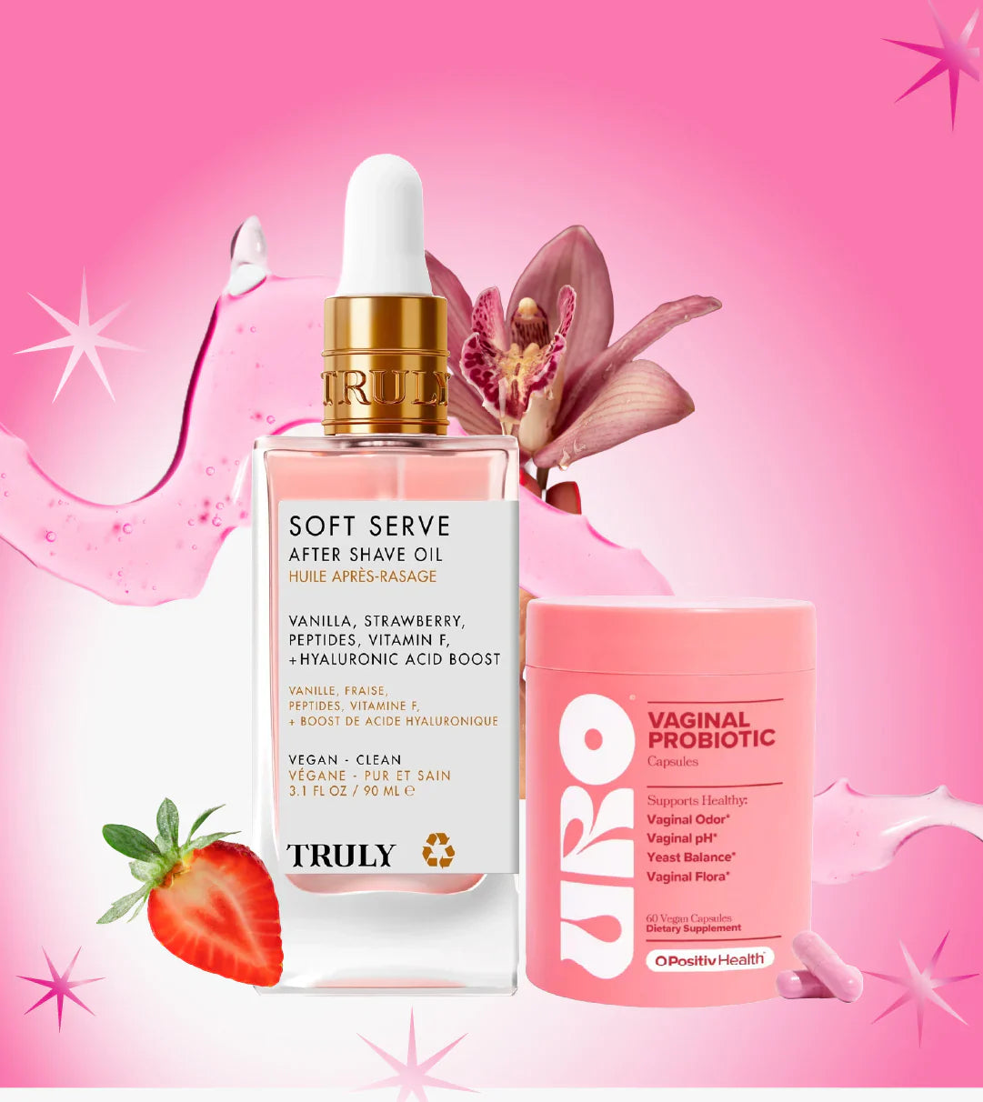DUO DE CUIDADO INTIMO: Aceite Truly Beauty + URO Probiotico 🌿💖